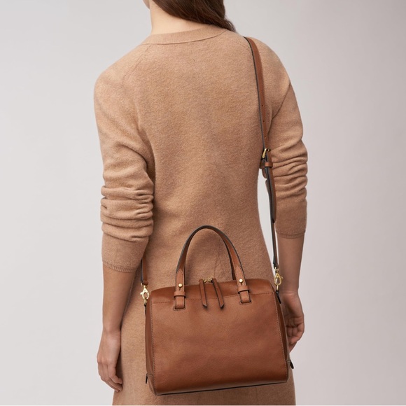 Fossil Women's Rachel Satchel Shoulder Handbag - Picture 3 of 8